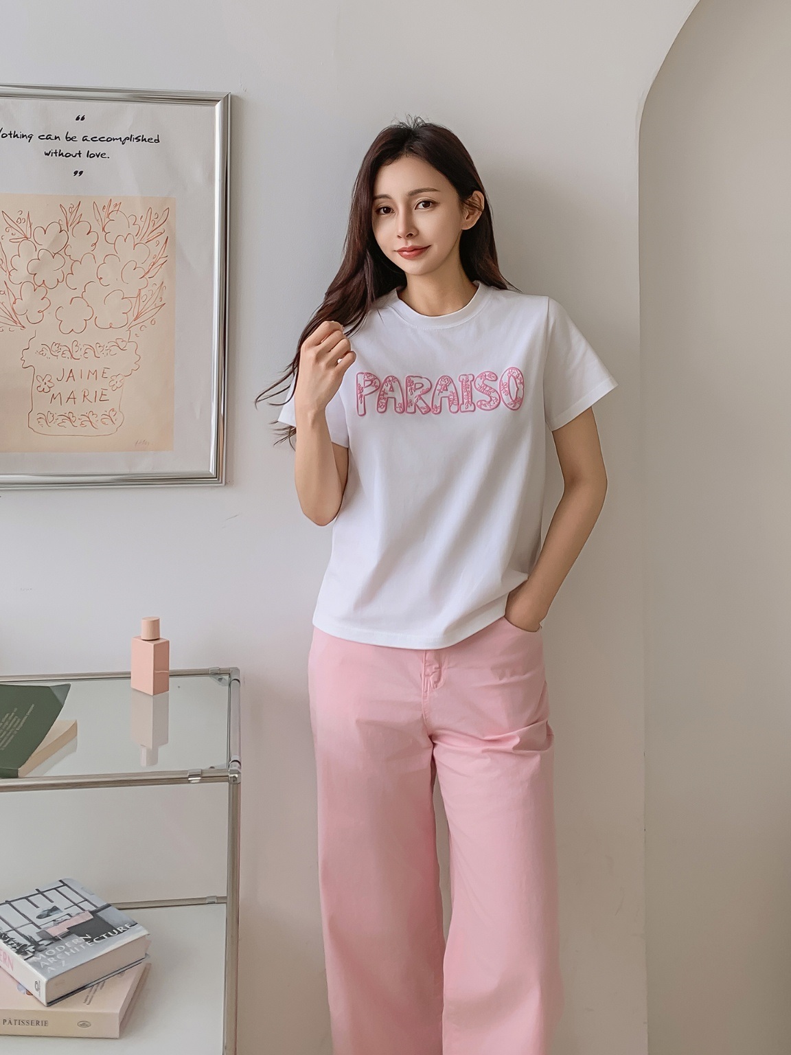 PARAISO刺繍ロゴ半袖Tシャツ | 詳細画像2