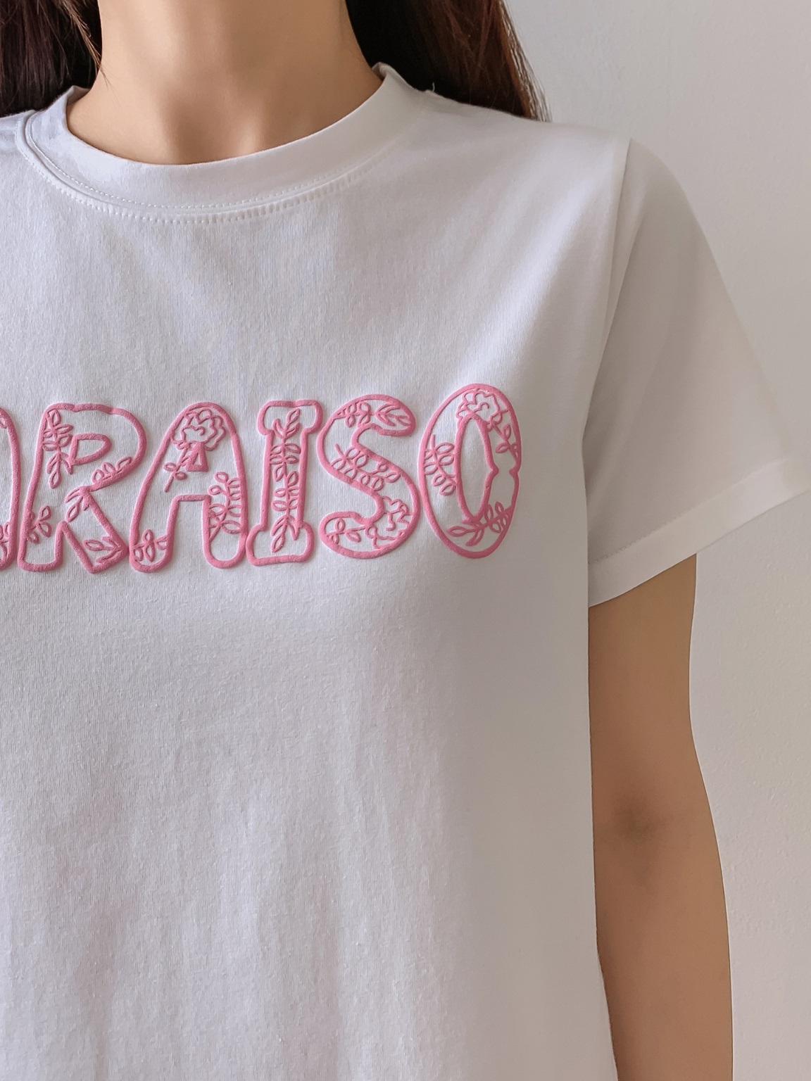 PARAISO刺繍ロゴ半袖Tシャツ | 詳細画像4