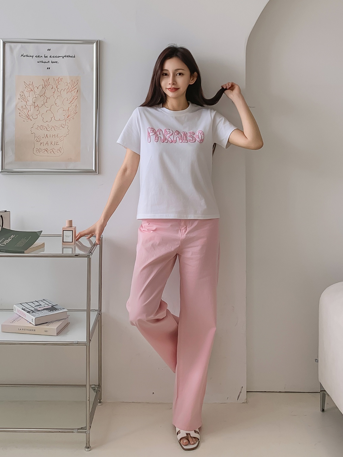 PARAISO刺繍ロゴ半袖Tシャツ | 詳細画像6