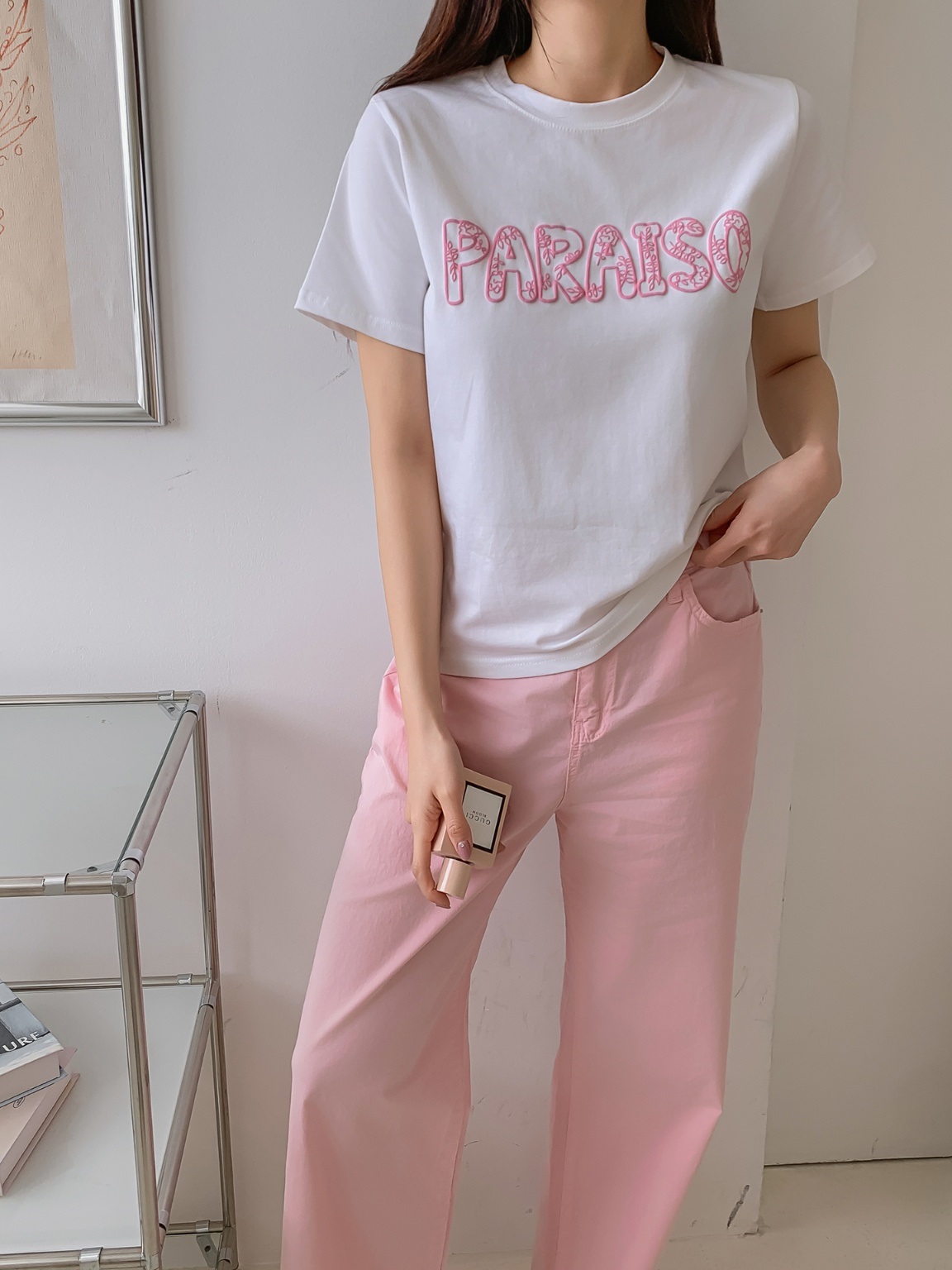 PARAISO刺繍ロゴ半袖Tシャツ | 詳細画像7