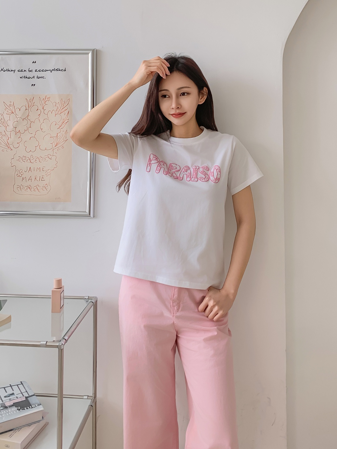 PARAISO刺繍ロゴ半袖Tシャツ | 詳細画像8