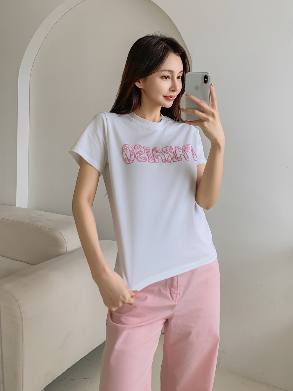 PARAISO刺繍ロゴ半袖Tシャツ | 詳細画像9