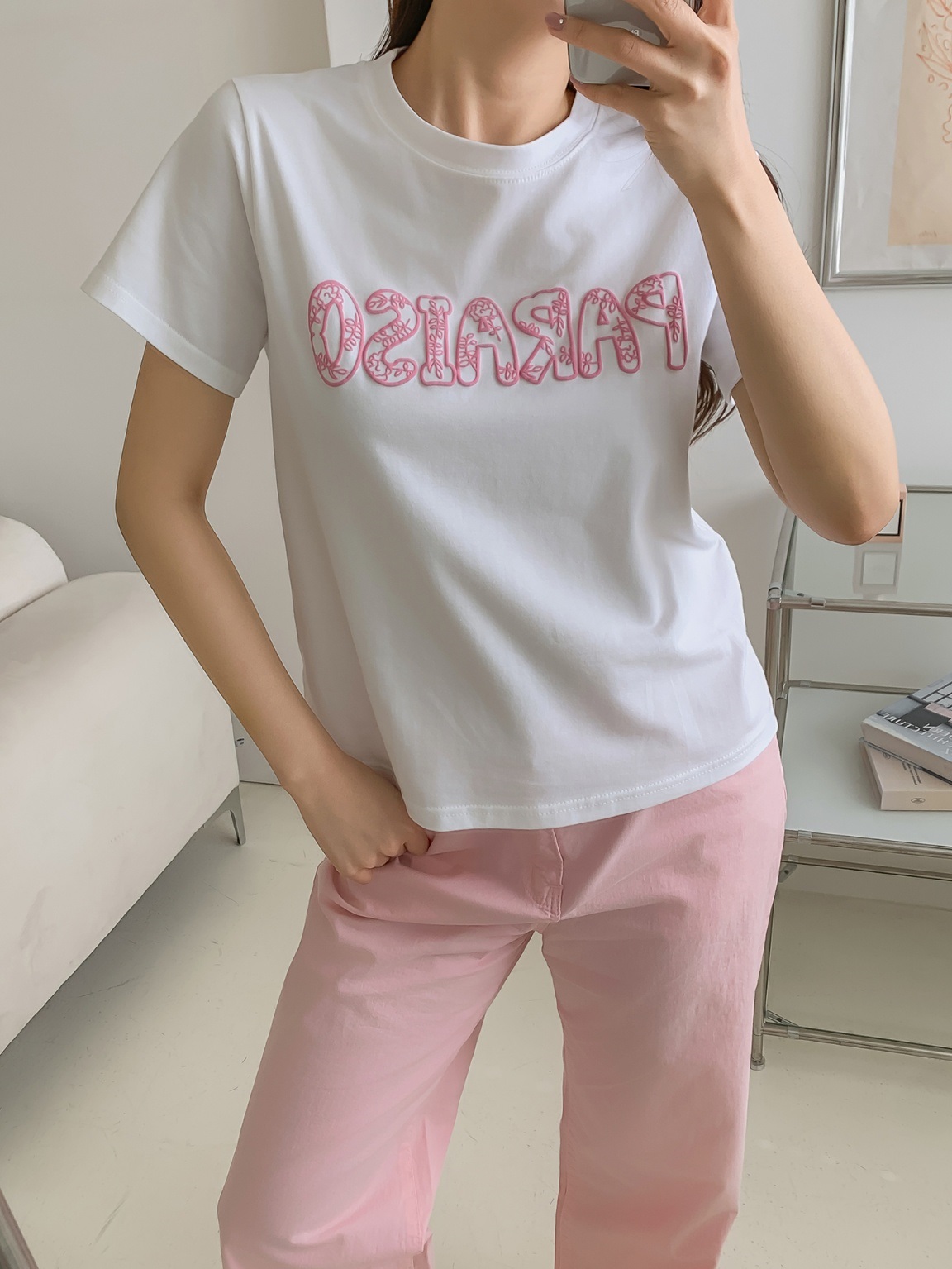 PARAISO刺繍ロゴ半袖Tシャツ | 詳細画像10