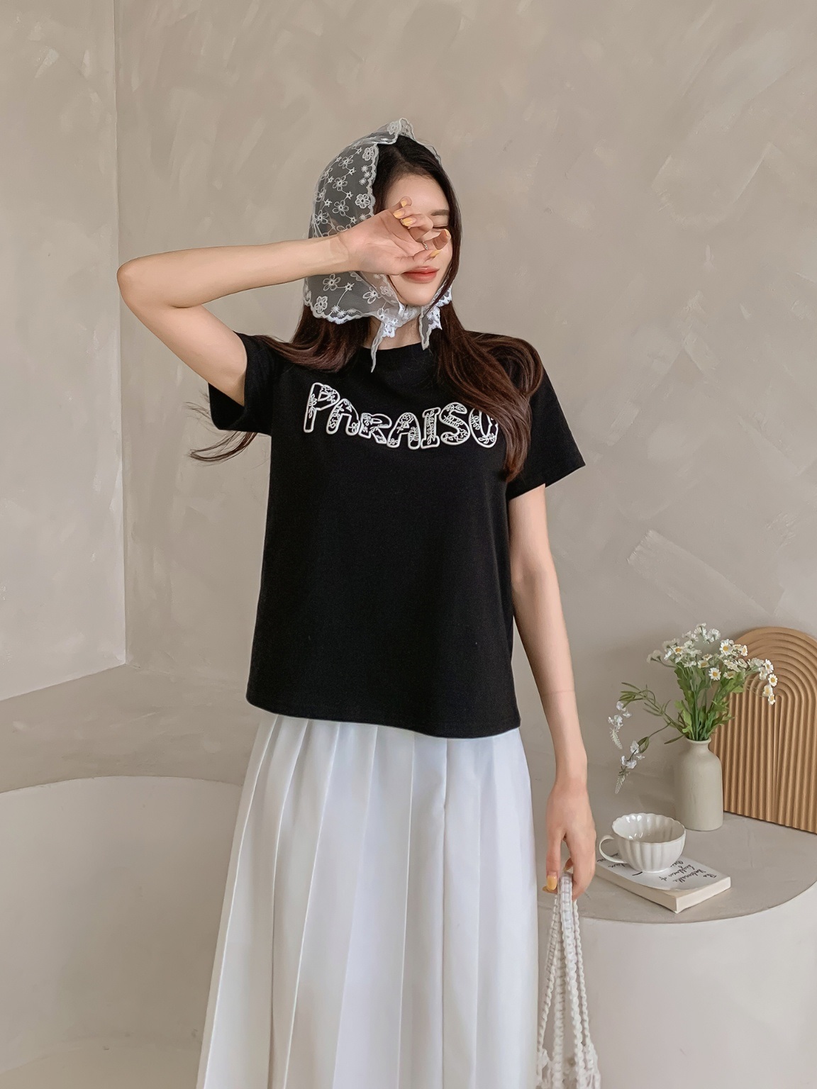 PARAISO刺繍ロゴ半袖Tシャツ | 詳細画像12