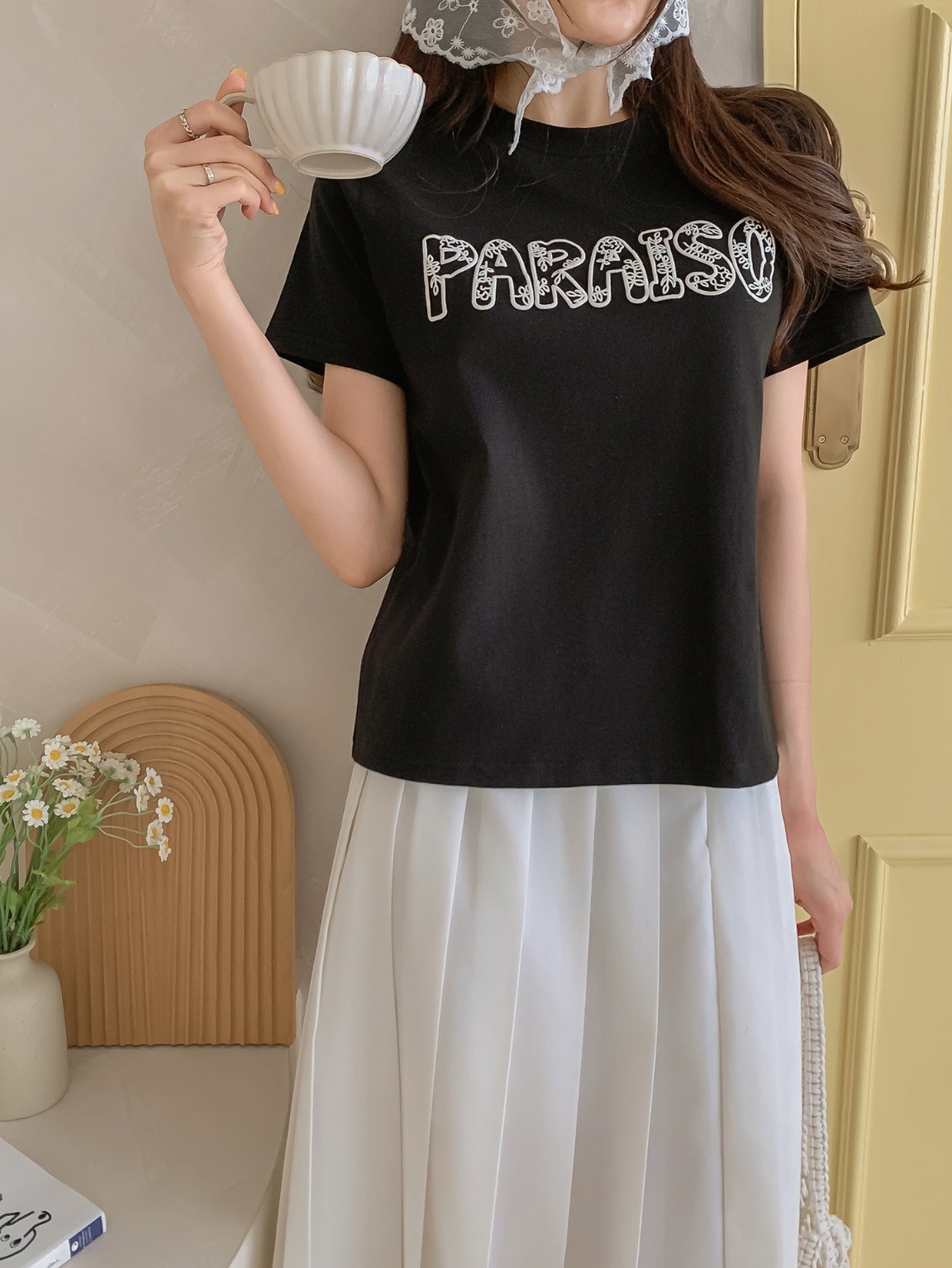 PARAISO刺繍ロゴ半袖Tシャツ | 詳細画像14