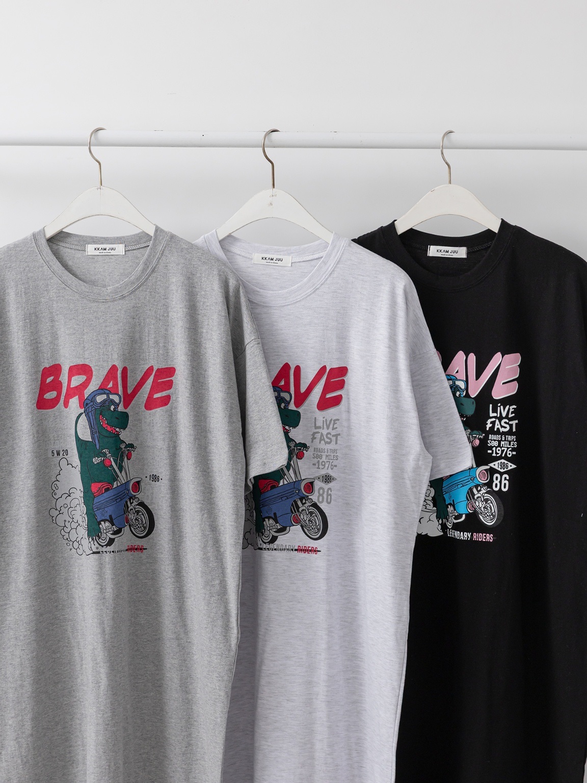 ダイナソープリント半袖Tシャツワンピース | 詳細画像20