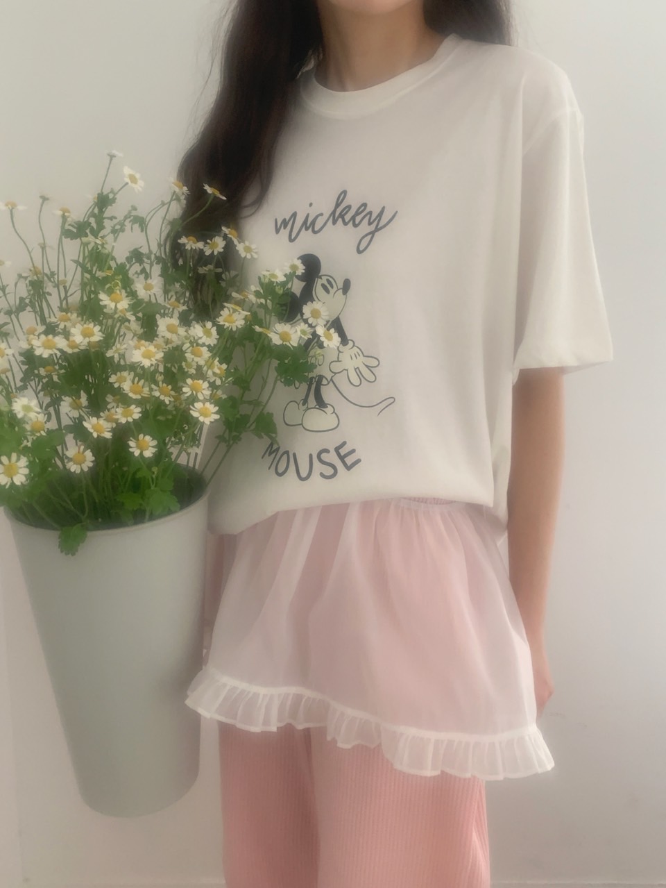 *Disney*ミッキーラウンドネック半袖Tシャツ | 詳細画像3