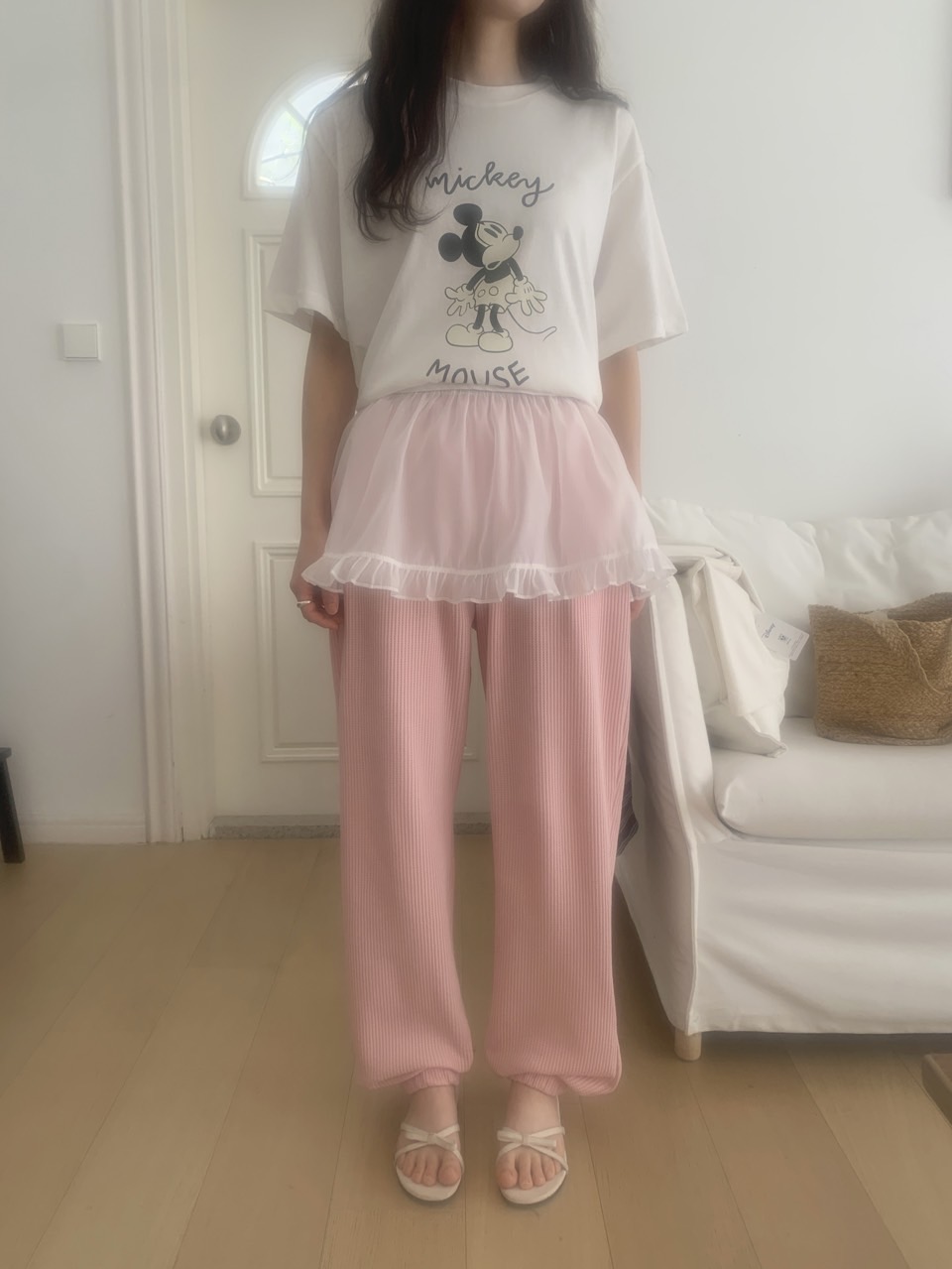 *Disney*ミッキーラウンドネック半袖Tシャツ | 詳細画像5