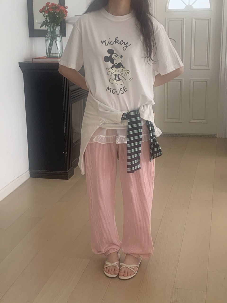 *Disney*ミッキーラウンドネック半袖Tシャツ | 詳細画像7