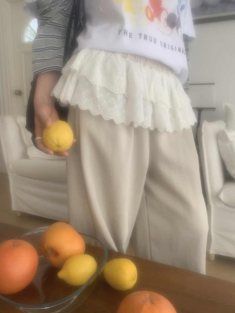 *Disney*カラフルミッキーボーダーレイヤードTシャツ | 詳細画像9