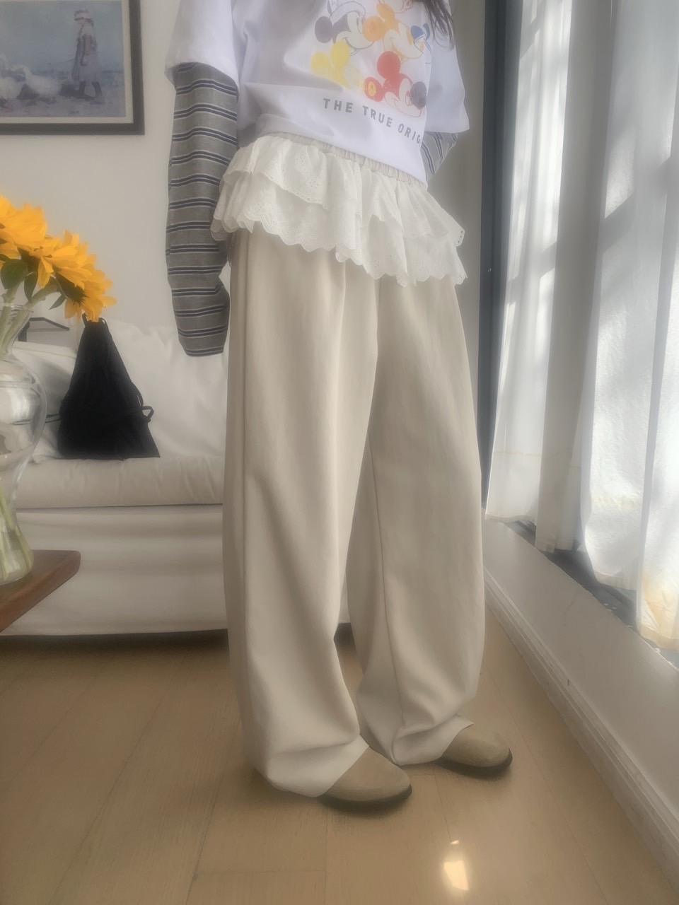 *Disney*カラフルミッキーボーダーレイヤードTシャツ | 詳細画像18