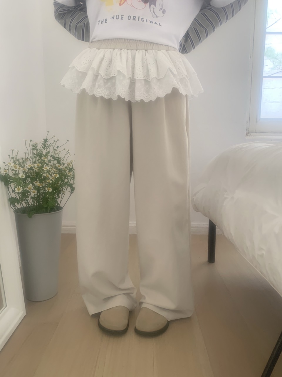 *Disney*カラフルミッキーボーダーレイヤードTシャツ | 詳細画像34