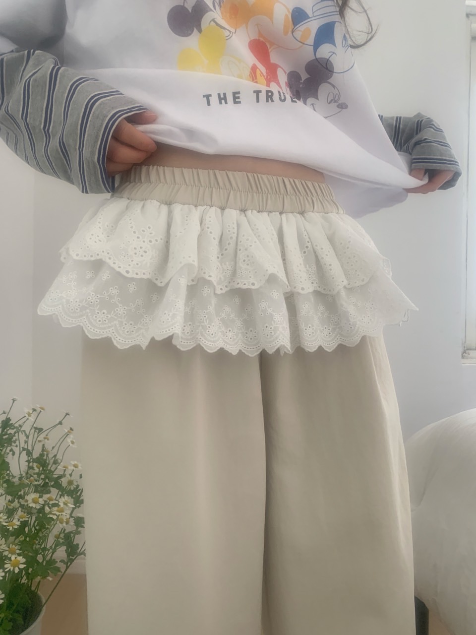 *Disney*カラフルミッキーボーダーレイヤードTシャツ | 詳細画像36