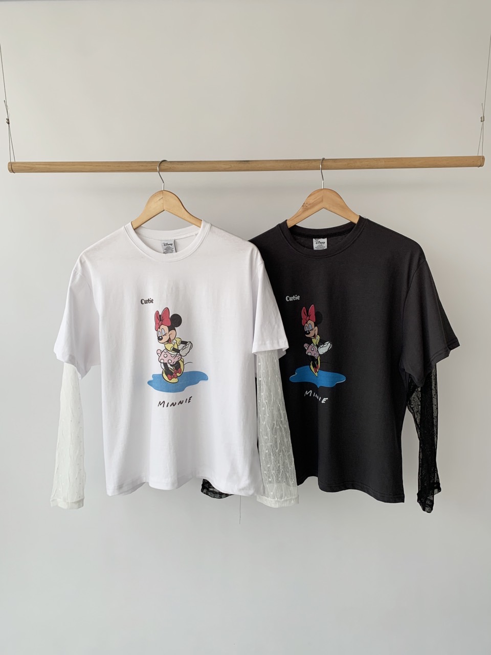 *Disney*CutieミニーレースレイヤードTシャツ | 詳細画像40