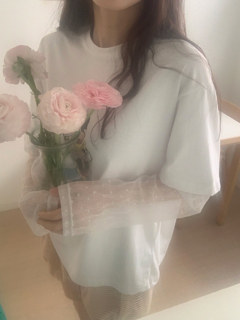 *Disney*CutieミニーレースレイヤードTシャツ | 詳細画像7