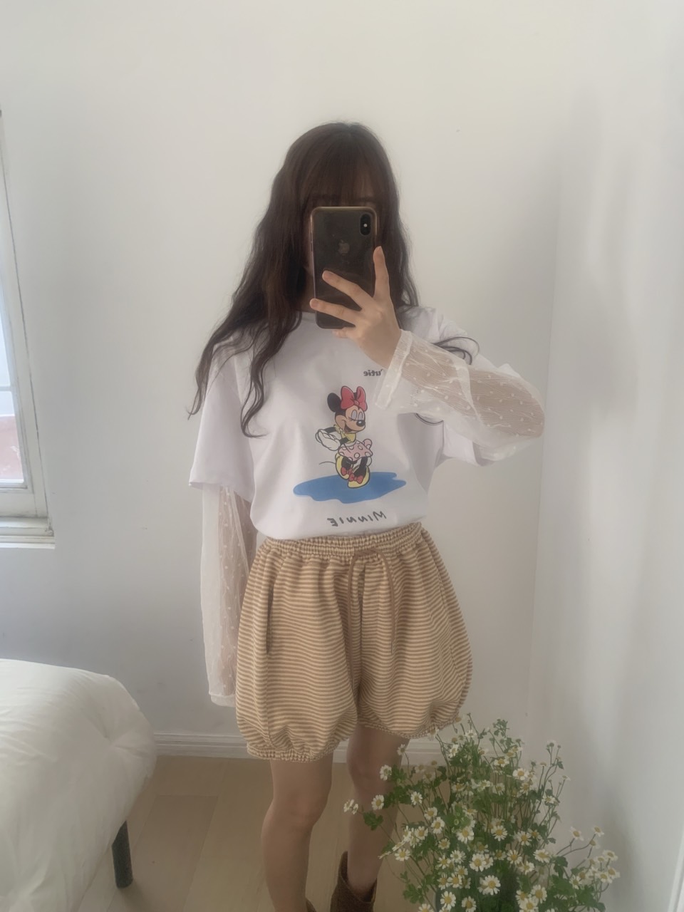 *Disney*CutieミニーレースレイヤードTシャツ | 詳細画像36