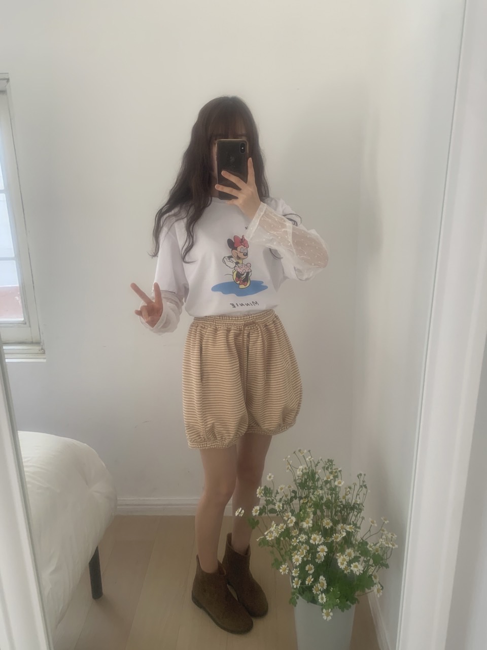*Disney*CutieミニーレースレイヤードTシャツ | 詳細画像37
