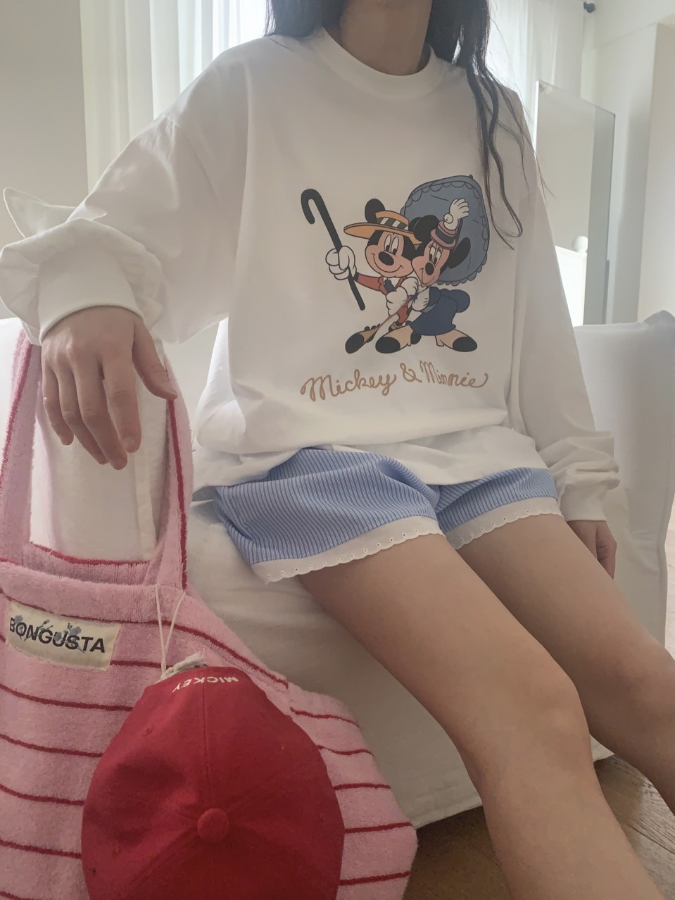 ストライプレースヘムショートパンツ | 詳細画像9