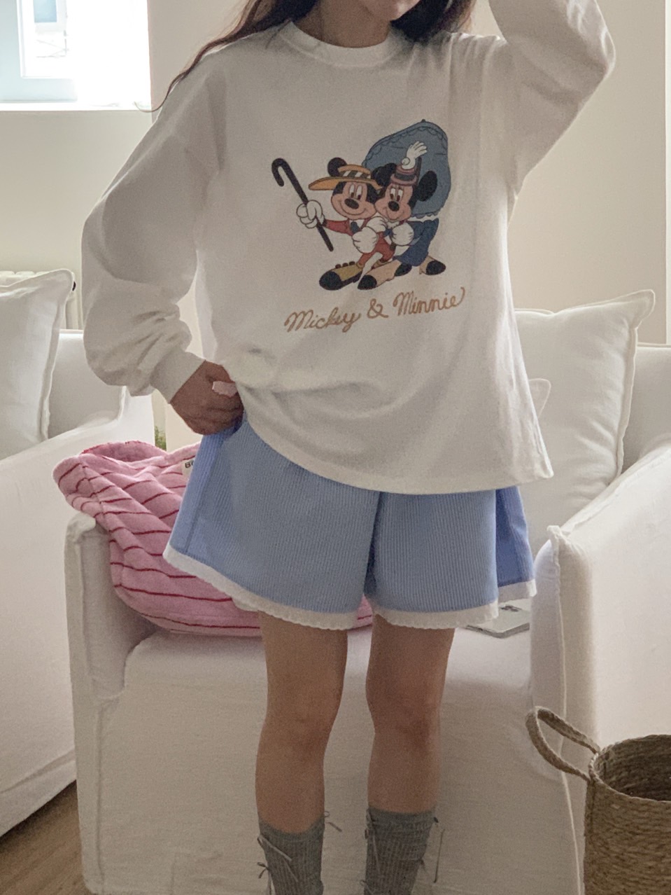 ストライプレースヘムショートパンツ | 詳細画像10