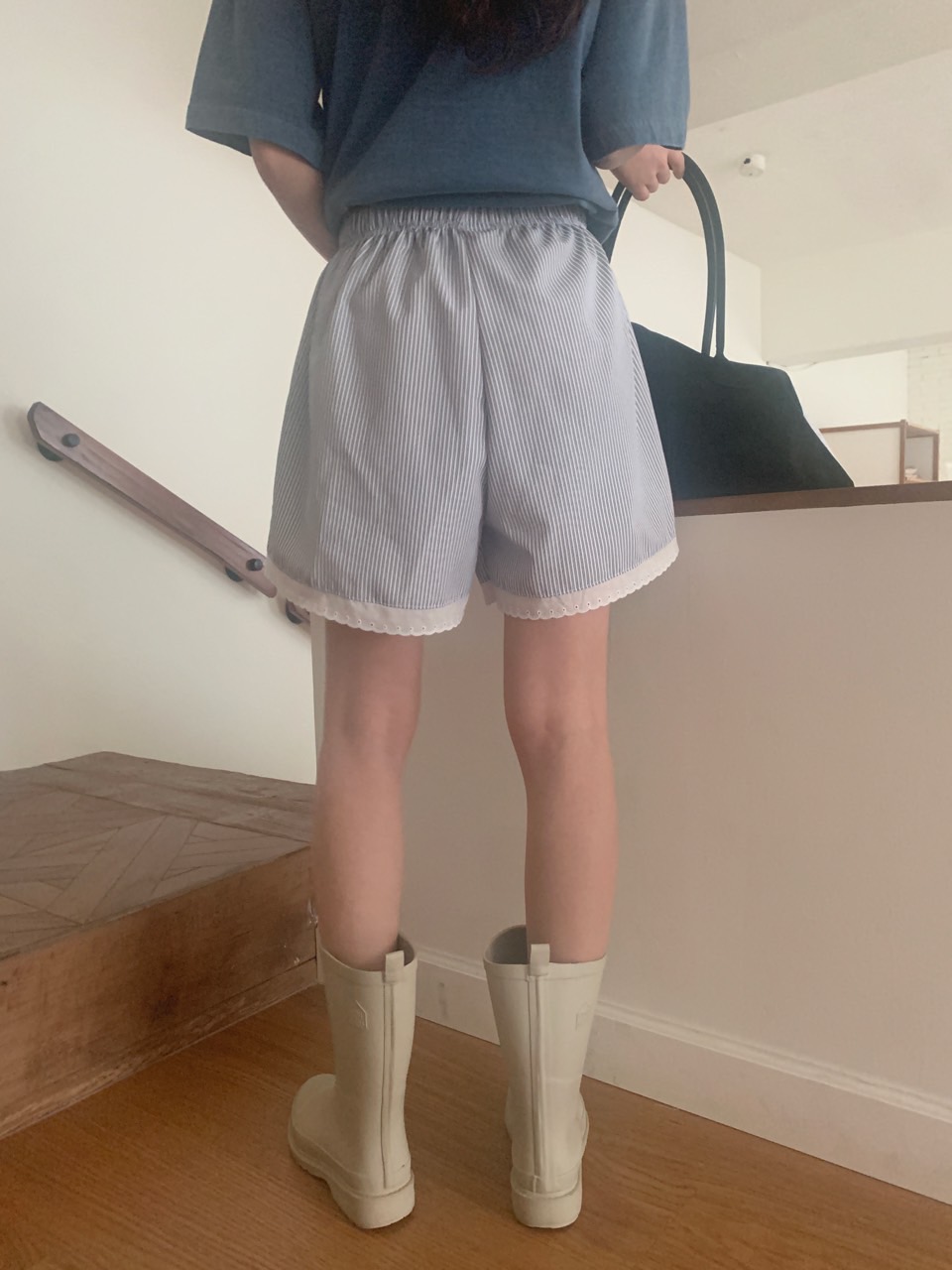 ストライプレースヘムショートパンツ | 詳細画像20