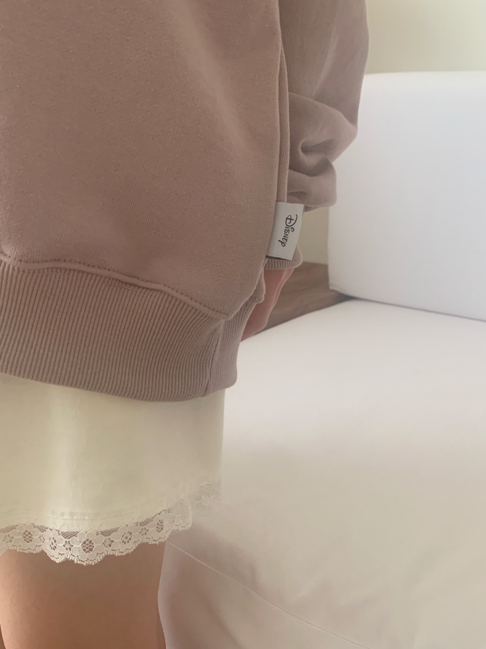 ポケットレースヘムスウェットミニスカート | 詳細画像5