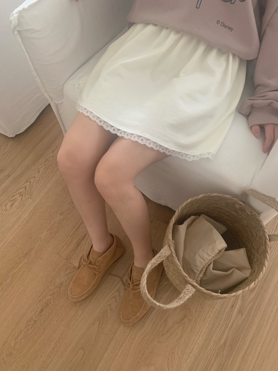 ポケットレースヘムスウェットミニスカート | 詳細画像16
