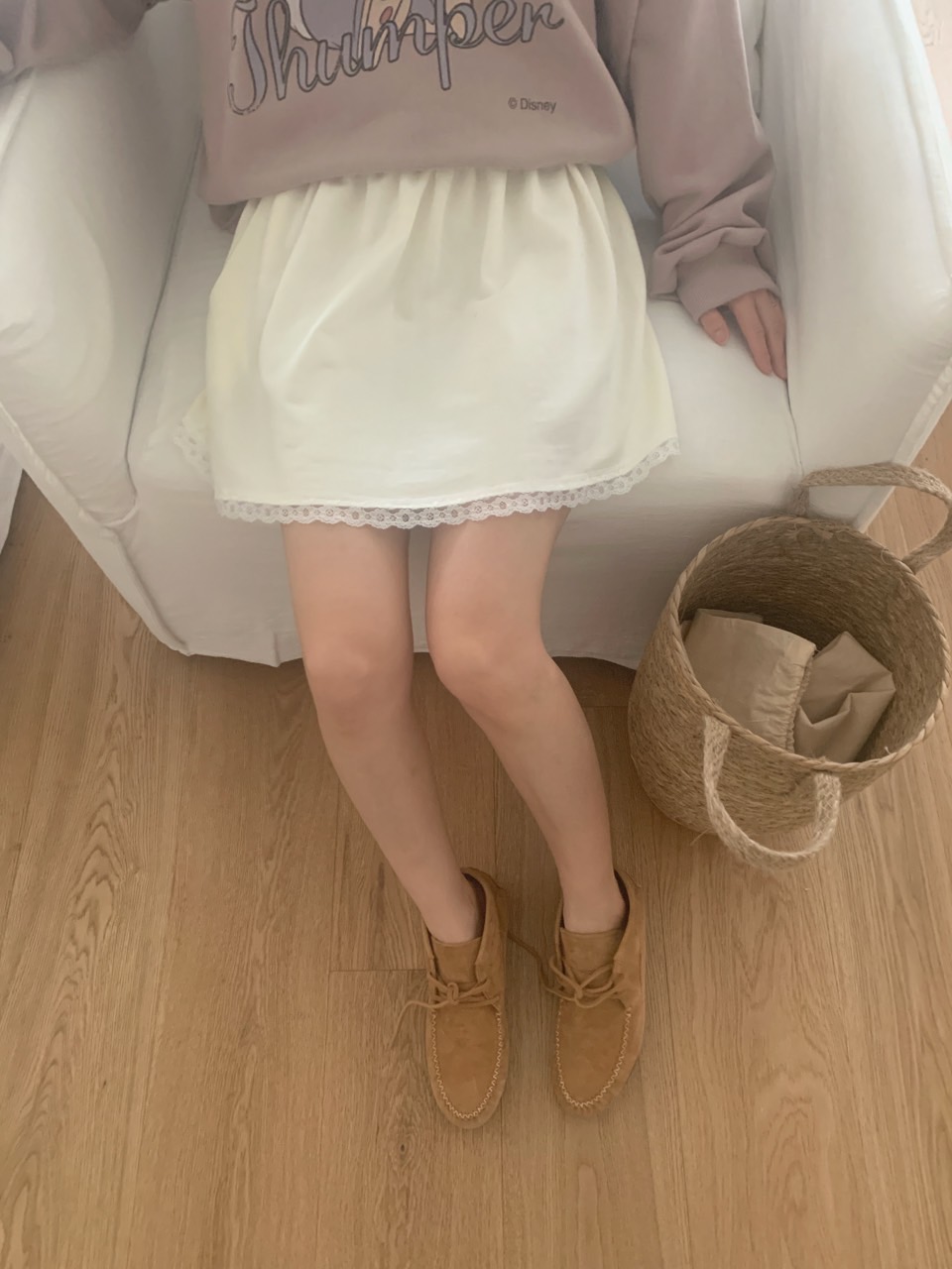 ポケットレースヘムスウェットミニスカート | 詳細画像17