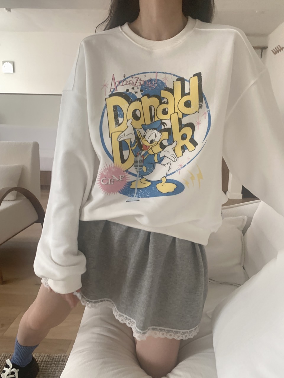 ポケットレースヘムスウェットミニスカート | 詳細画像26