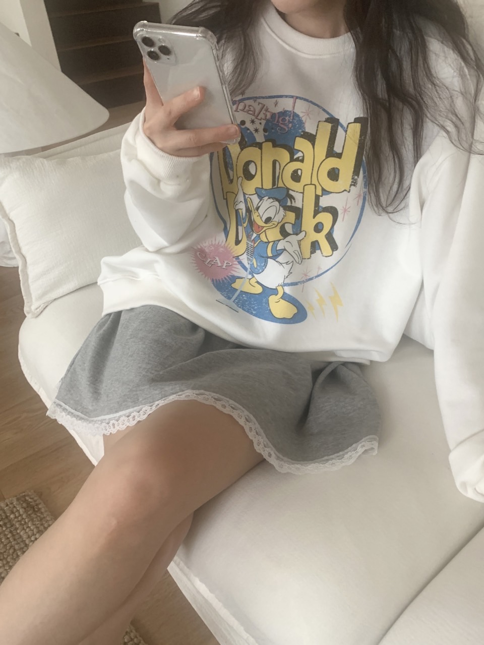 ポケットレースヘムスウェットミニスカート | 詳細画像35