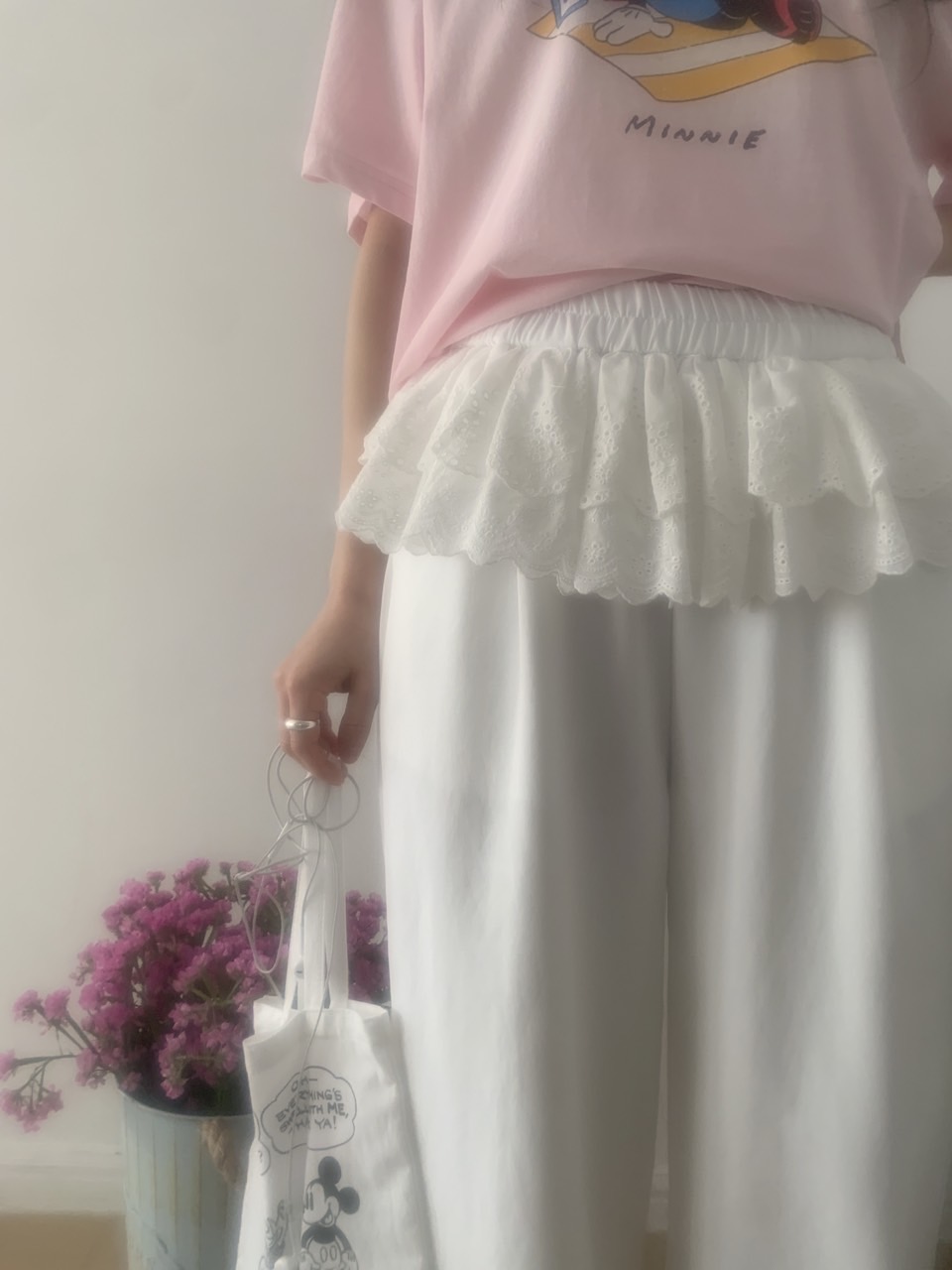 レースティアードスカートレイヤードパンツ | 詳細画像19