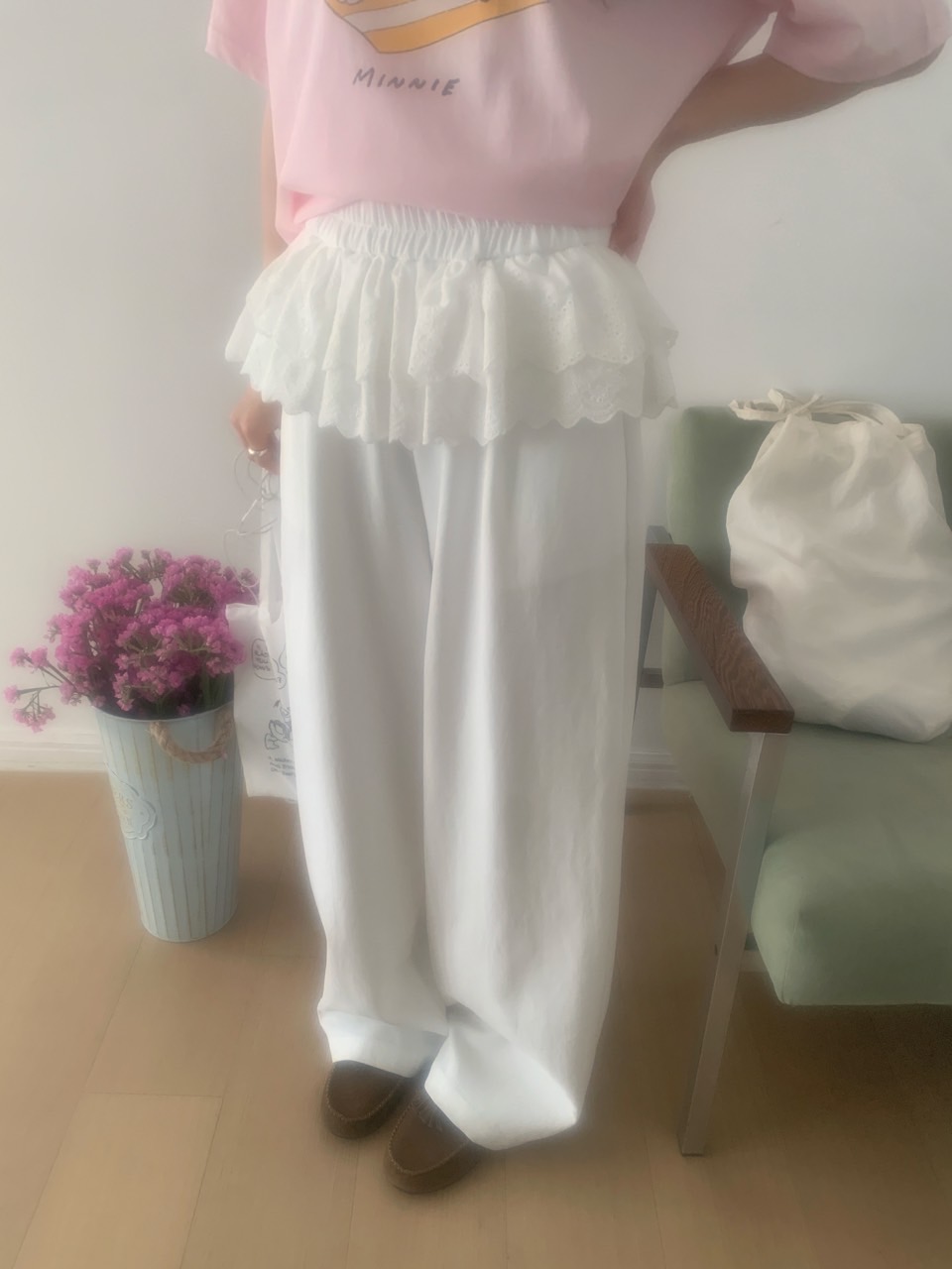 レースティアードスカートレイヤードパンツ | 詳細画像20