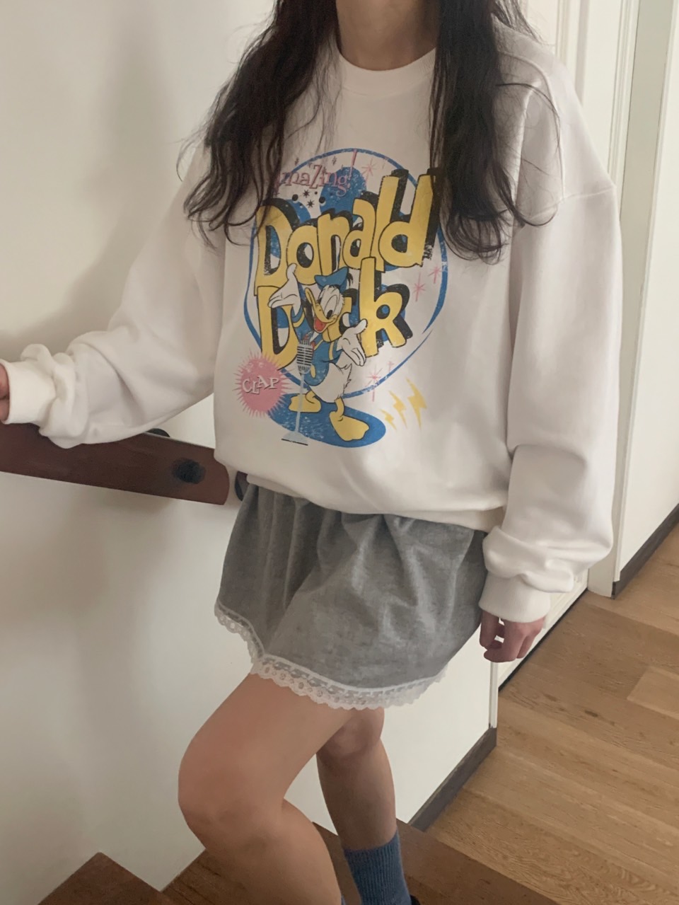 *Disney*ミュージックドナルドスウェット | 詳細画像7