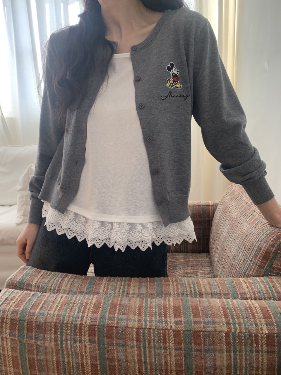 *Disney*ミッキー刺繍カーディガン | 詳細画像19