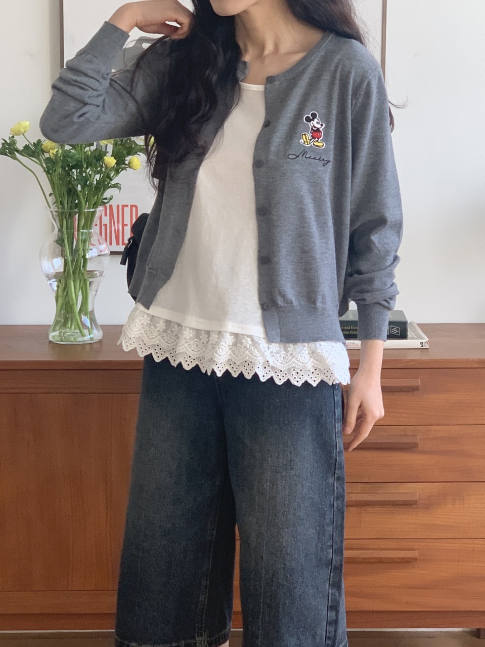 *Disney*ミッキー刺繍カーディガン | 詳細画像23
