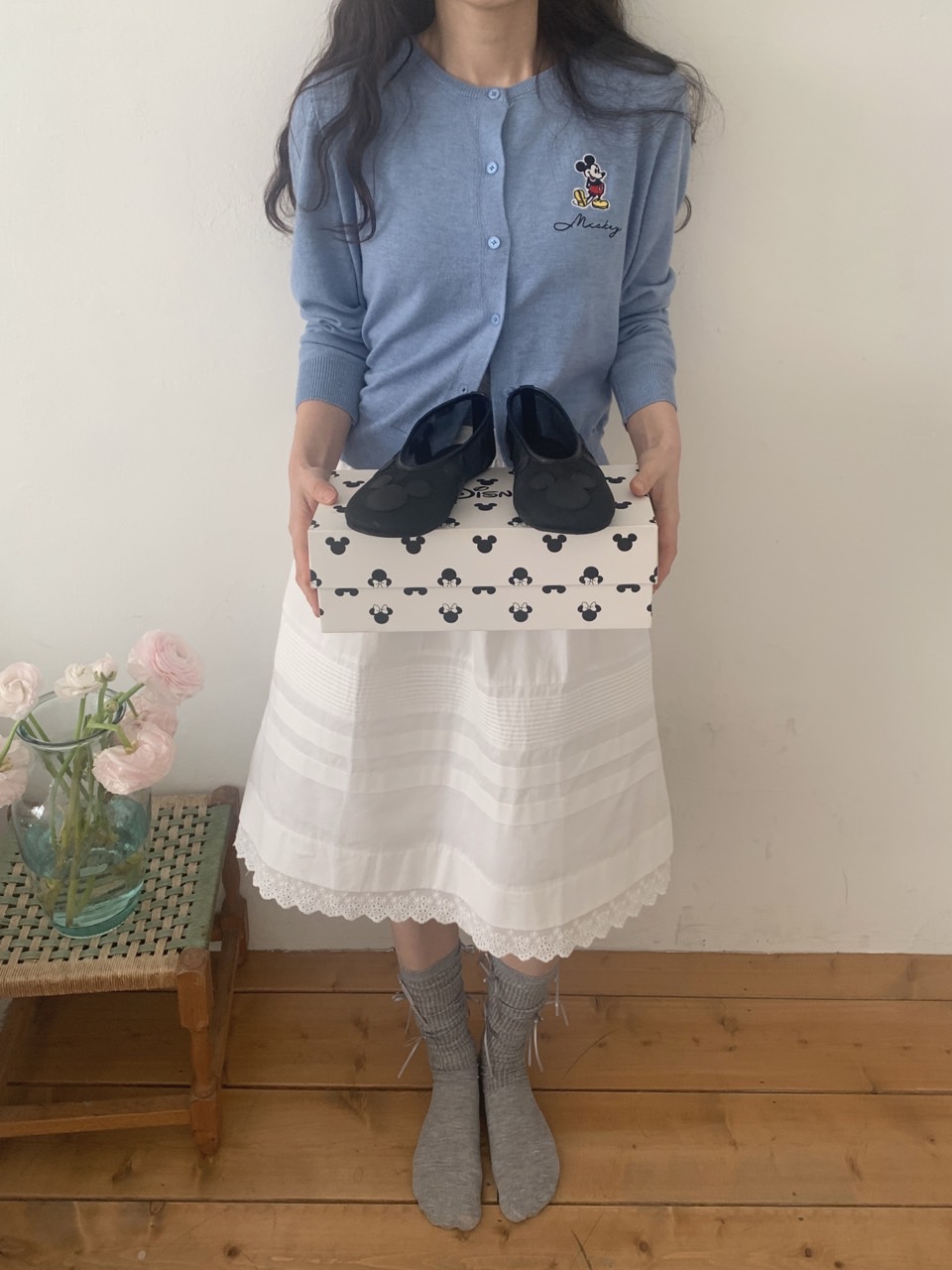 ピンタックレースミディAラインスカート | 詳細画像35