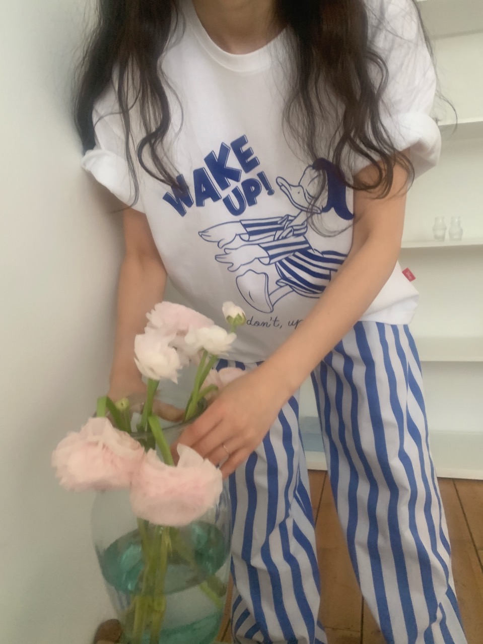 ロンドンストライプワイドパンツ | 詳細画像12