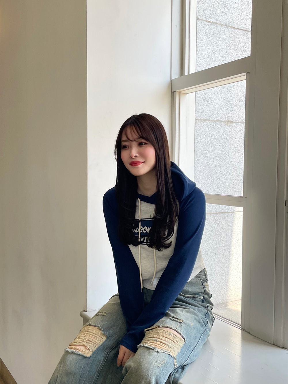 ダメージワイドデニムパンツ | 詳細画像7