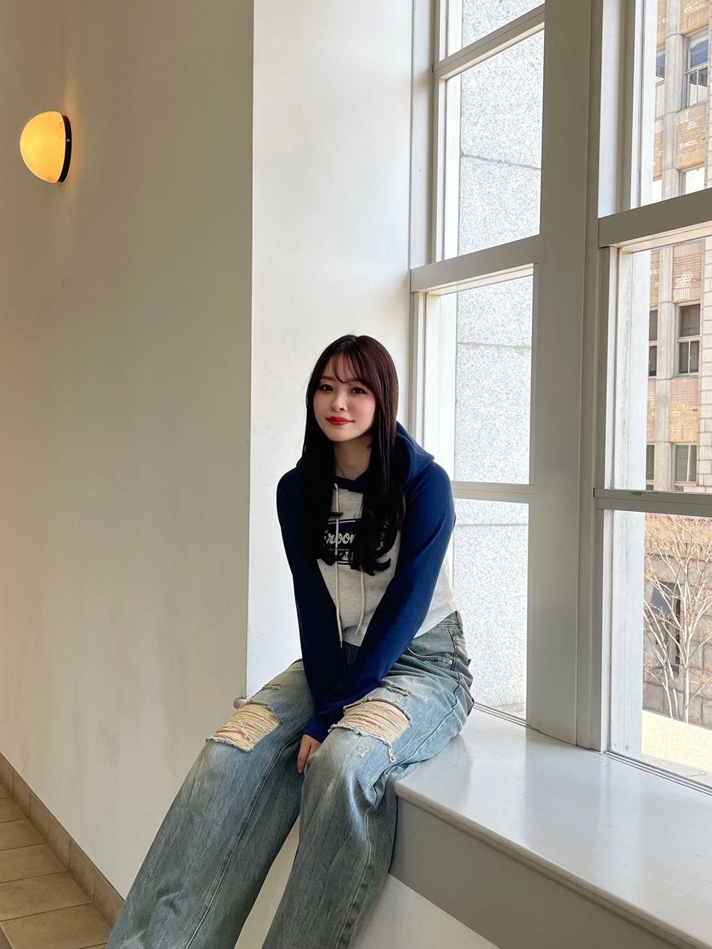 ダメージワイドデニムパンツ | 詳細画像9