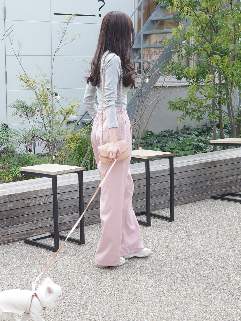 Uネッククロップド長袖Tシャツ | 詳細画像13