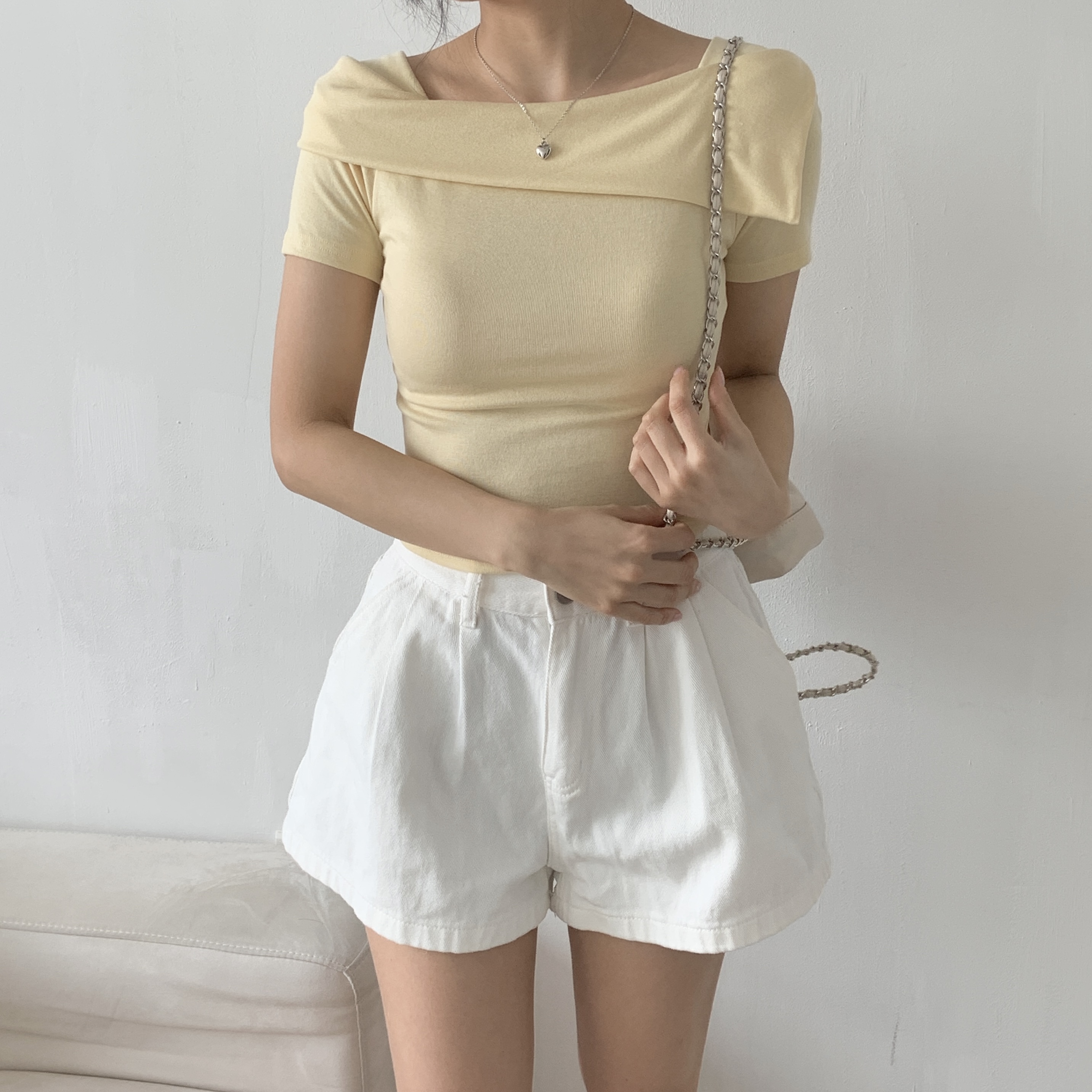 ラウンドネックメロウヘムTシャツ | 詳細画像6