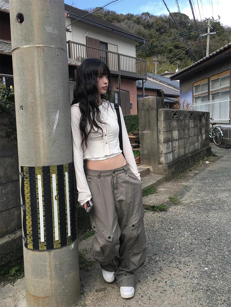 ビッグカーゴタックワイドパンツ | anyonemore | 詳細画像1