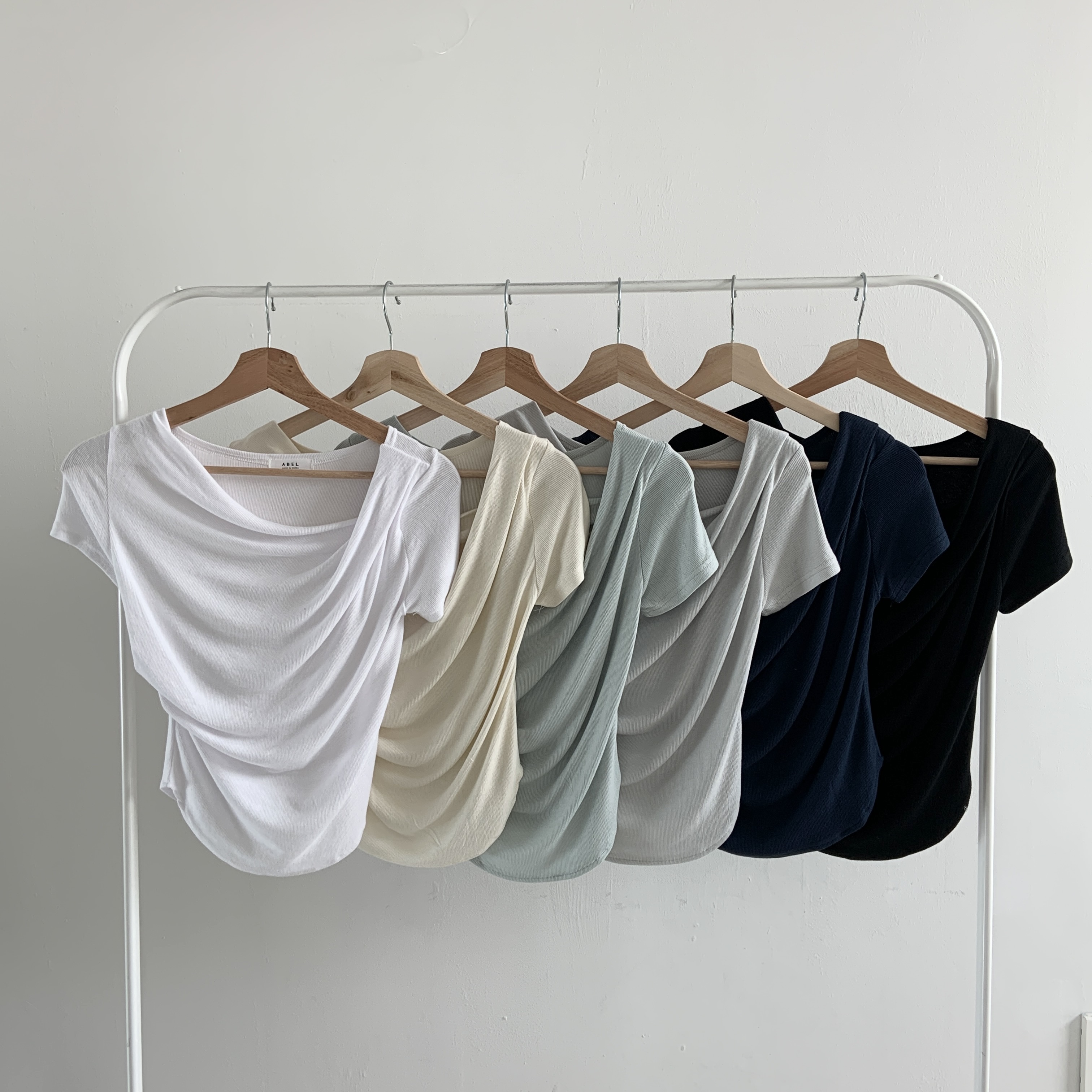ドレープスリム半袖Tシャツ | 詳細画像12