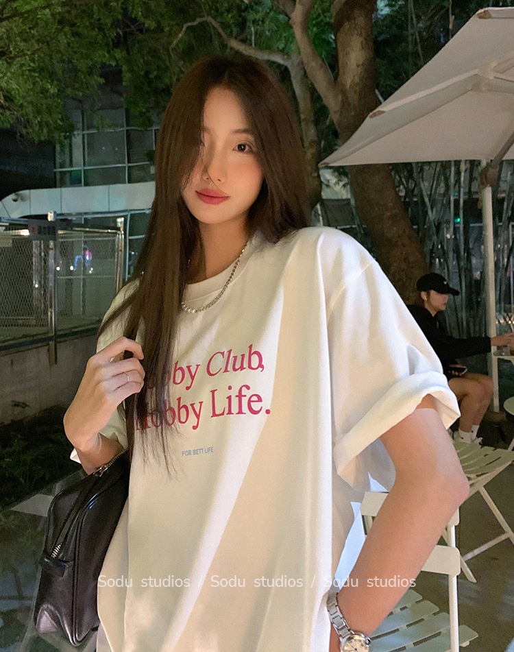 Hobbyロゴボクシー半袖Tシャツ | 詳細画像3