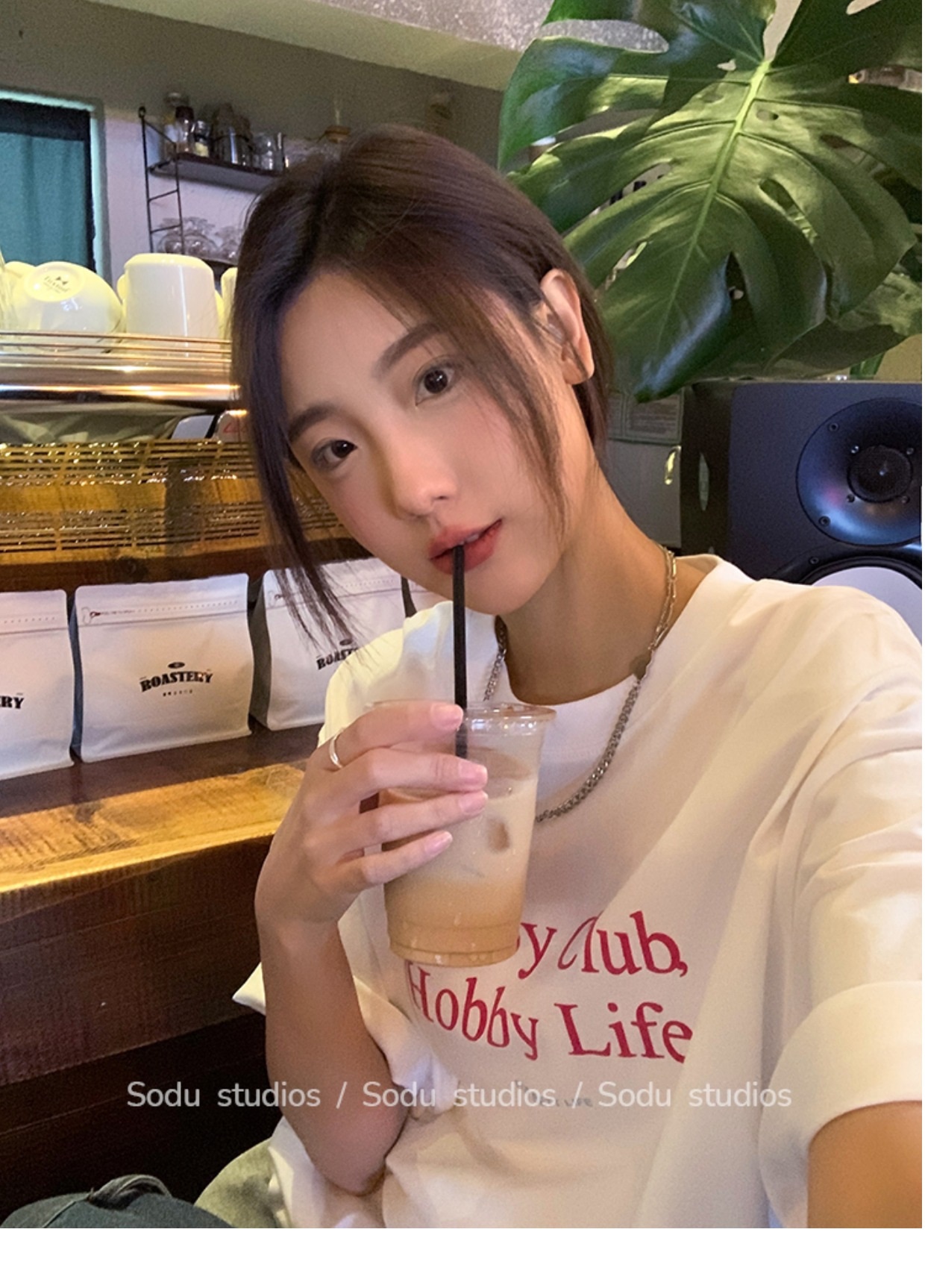 Hobbyロゴボクシー半袖Tシャツ | 詳細画像7