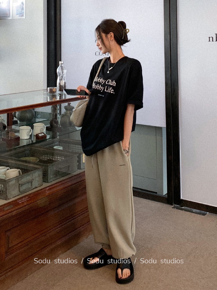Hobbyロゴボクシー半袖Tシャツ | 詳細画像12