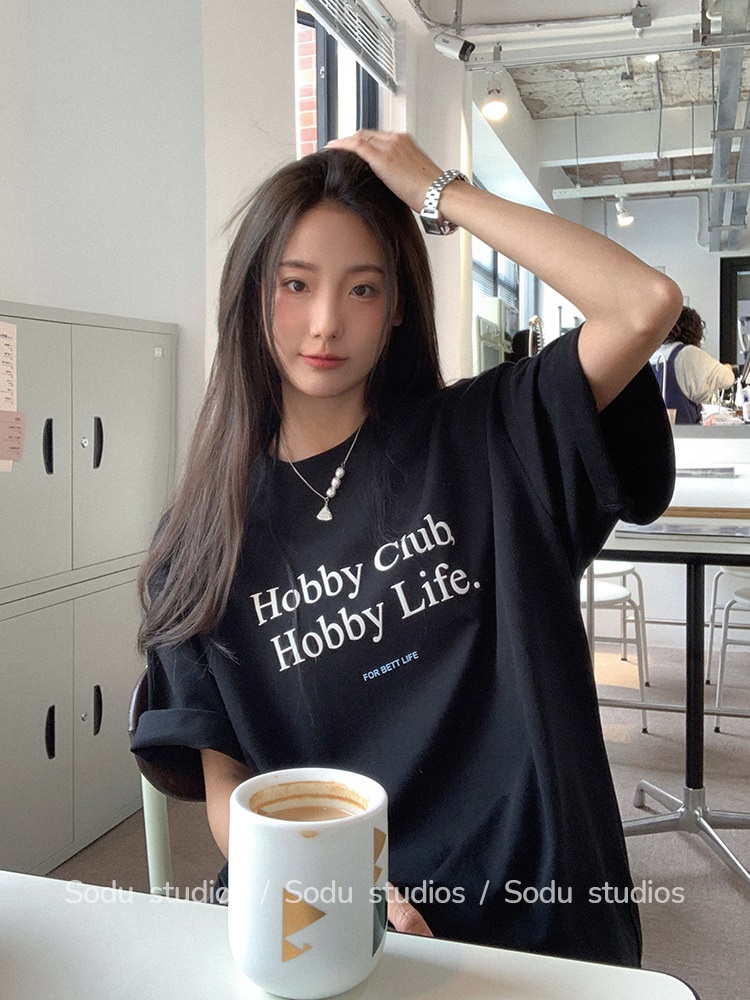 Hobbyロゴボクシー半袖Tシャツ | 詳細画像20