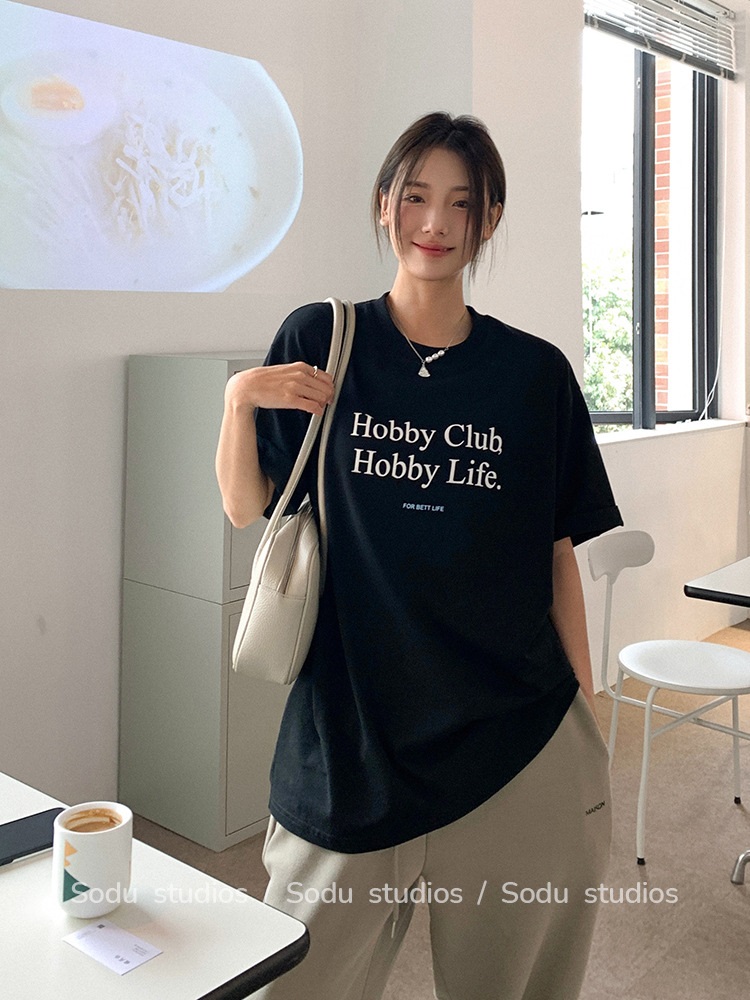 Hobbyロゴボクシー半袖Tシャツ | 詳細画像21