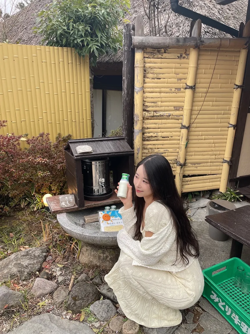 スクエアネックキャップスリーブケーブルニットワンピース | mirangmirang | 詳細画像31