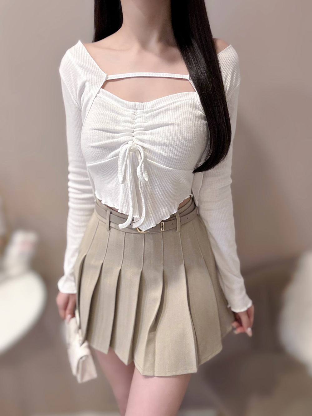 シャーリングキャミソール&ボレロSET | 詳細画像2