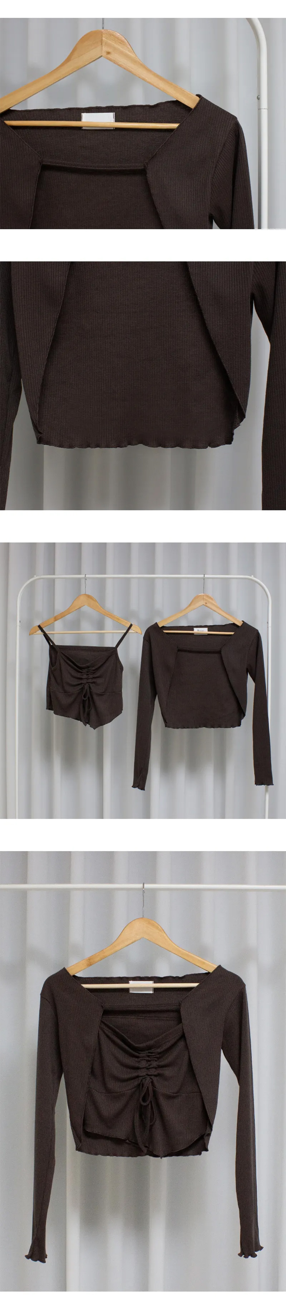 シャーリングキャミソール&ボレロSET | 詳細画像14